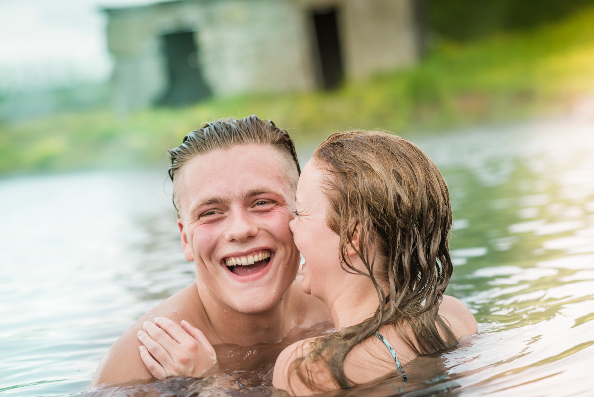 amour dans l’eau